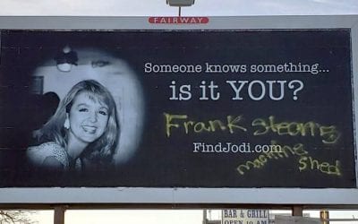 Vandals Write Cryptic Message on Billboard of Missing News Anchor Jodi Huisentruit