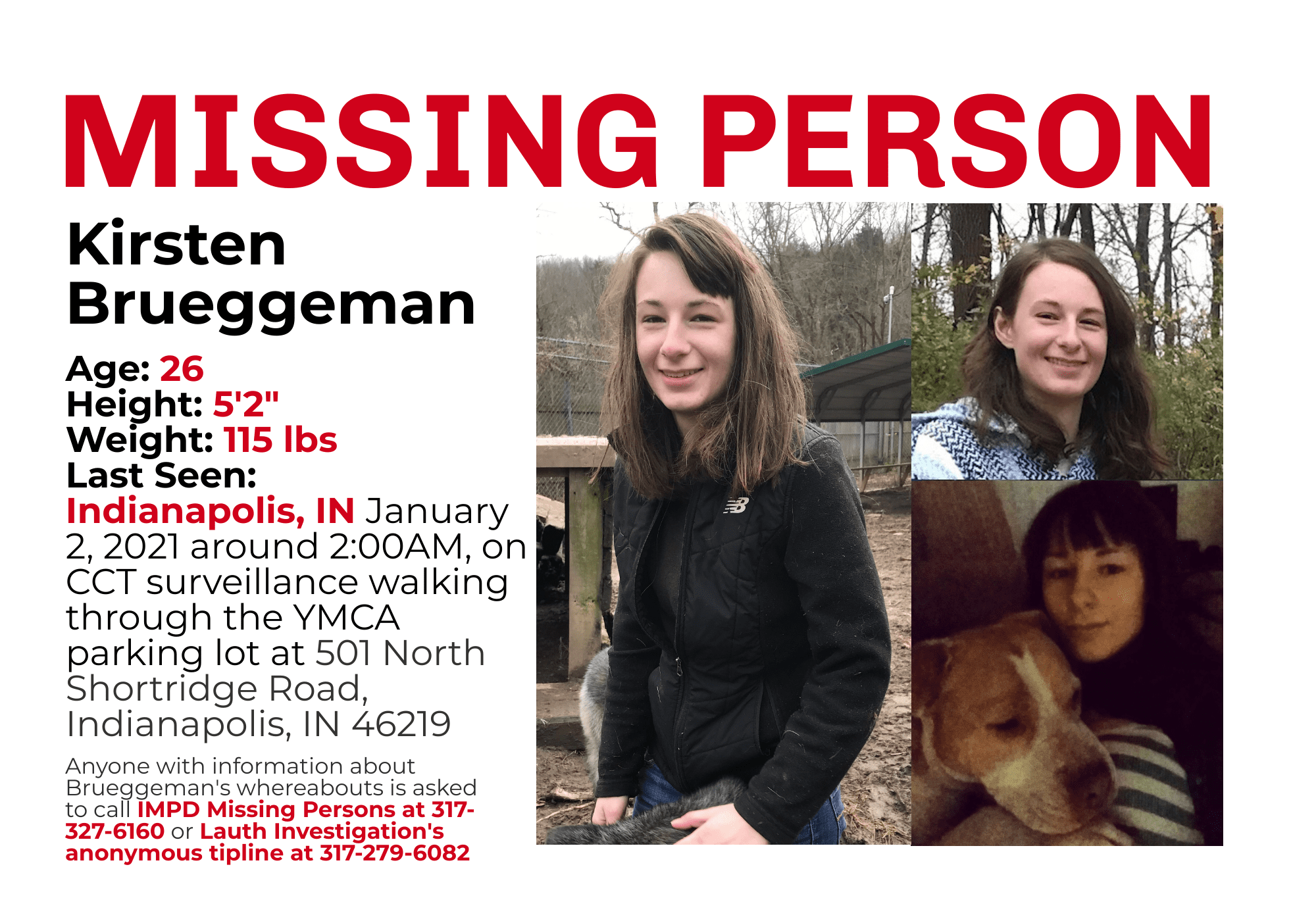 Kirsten Brueggeman still missing, PI joins search for missing woman